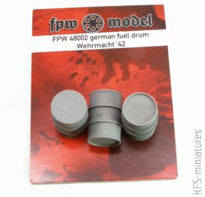 1/48 Fuel Drum - German WWII - FPW Model