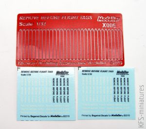 Remove Before Flight Tags - KMA Modeller