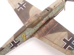 1/72 Bf 109E-4 - Special Hobby - Budowa cz.2