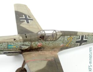 1/72 Bf 109E-4 - Special Hobby - Budowa cz.2