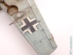 1/72 Bf 109E-4 - Special Hobby - Budowa cz.2