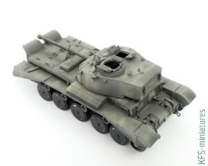 1/72 A34 'Comet' Mk.1A - Budowa cz.2