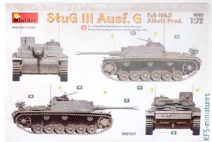 1/72 StuG III Ausf.G -Feb 1943 Alkett - MiniArt