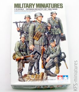 1/35 German Infantry Set (Mid-WWII) - Tamiya