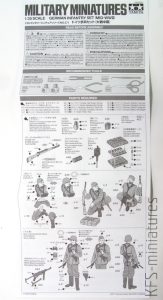 1/35 German Infantry Set (Mid-WWII) - Tamiya