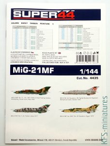 1/144 MiG-21 - Eduard