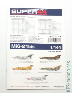 1/144 MiG-21 - Eduard