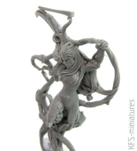 28mm Elves Wood Elf Sorceress - Scibor Miniatures