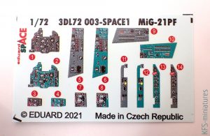 1/72 MiG-21PF - Dodatki