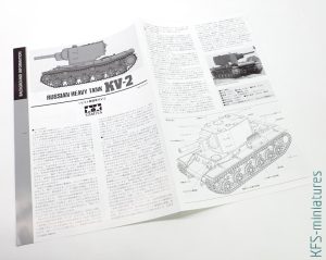 1/35 Russian Heavy Tank KV-2 - Tamiya