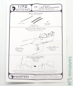 1/72 Heinkel He 162 Spatz - Waloryzacje