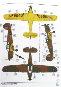 1/72 Percival Proctor Mk.I in Czechoslovak service - Dora Wings