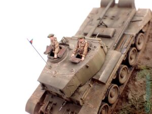 1/72 A34 'Comet' Mk.1A - Budowa cz.2