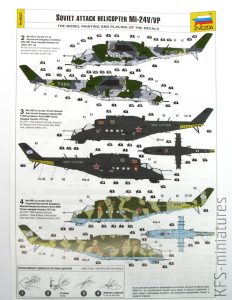 1/48 Mi-24V/VP – ZVEZDA  -  Budowa