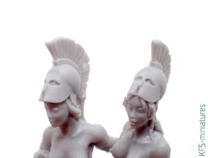 28mm Female Hoplites - Brother Vinni