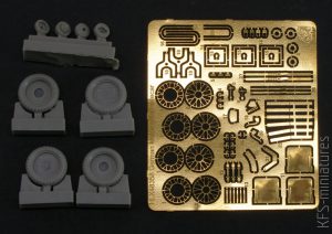 1/48 German Motorcycle & sidecar - Hauler