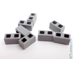 1/35 Concrete Blocks Kit - AK-Interactive