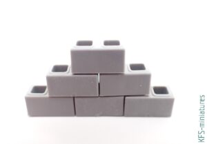 1/35 Concrete Blocks Kit - AK-Interactive