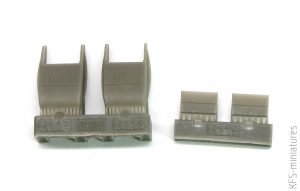 1/72 Spitfire Mk. VIII / IX / XVI radiator fairings - Eduard