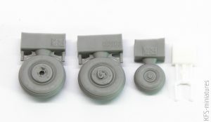 1/48 L-29 wheels - Eduard