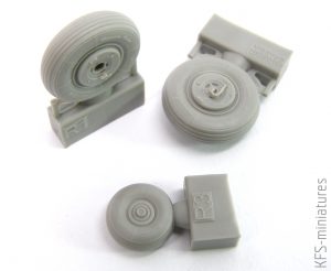 1/48 L-29 wheels - Eduard