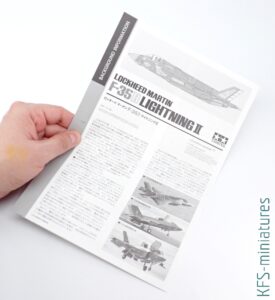 1/72 Lockheed Martin F-35B Lightning II - Tamiya