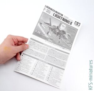 1/72 Lockheed Martin F-35B Lightning II - Tamiya