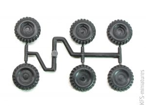 1/72 Ural-375/4320 weighted wheels - Armory