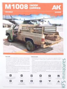 1/35 M1008 CUCV pick-up - AK Interactive