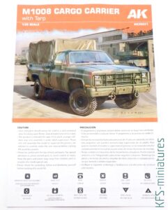 1/35 M1008 CUCV pick-up - AK Interactive
