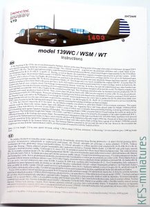 1/72 139WC/WSM/WT - Special Hobby