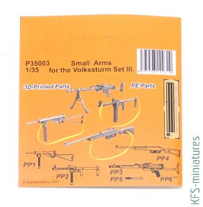 1/35 Small Arms for the Volkssturm - Special Hobby