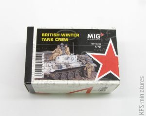 1/72 British Winter Tank Crew - MIG Productions