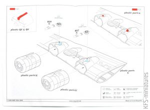 1/72 B-24 turbochargers - Eduard