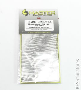 1/35 Browning .50 CAL ammo - Master