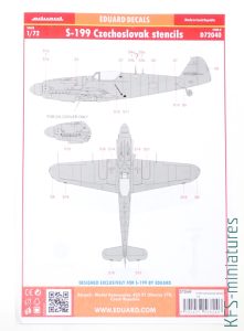 1/72 Avia S-199 - Kalkomanie