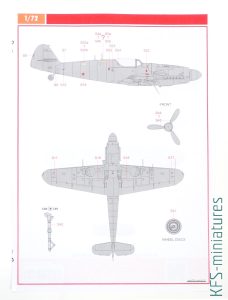 1/72 Avia S-199 - Kalkomanie