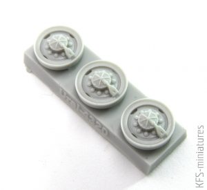 1/72 Ural-375/4320 weighted wheels - Armory