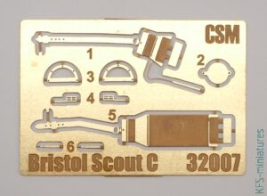 1/32 Bristol Scout type C - Copper State Models