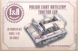 1/35 Polish Light Artillery Tractor C2P - F&A Miniatures