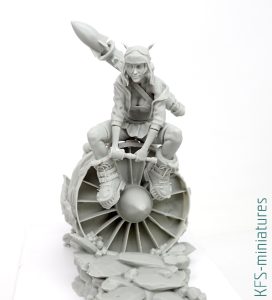 90mm Crash Landing - Rage Resin Models