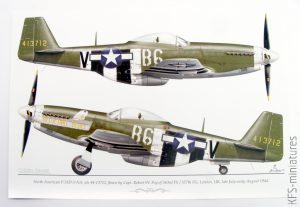 North American P-51D "Yoxford Girls" - Exito Decals