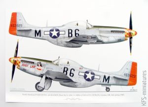 North American P-51D "Yoxford Girls" - Exito Decals