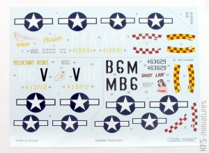 North American P-51D "Yoxford Girls" - Exito Decals