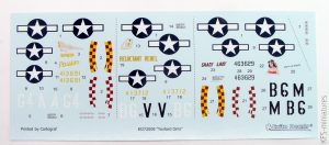 North American P-51D "Yoxford Girls" - Exito Decals