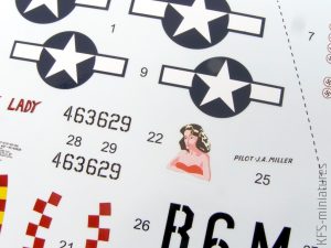 North American P-51D "Yoxford Girls" - Exito Decals