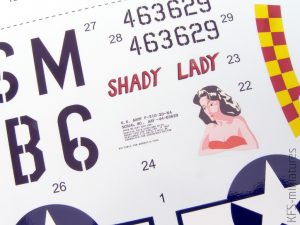 North American P-51D "Yoxford Girls" - Exito Decals
