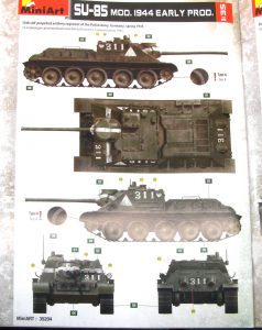 1/35 SU-85 Mod. 1944 - Interior Kit - MiniArt