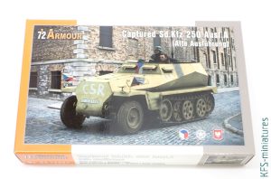 1/72 Captured Sd.Kfz 250 - Special Armour