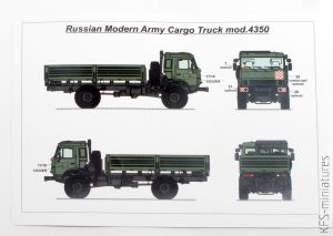 1/72 Russian Modern Army Cargo Truck mod. 4350 - Armory